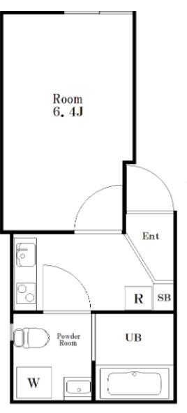 TOKUMARU RESIDENCE(1K/3階)の間取り写真