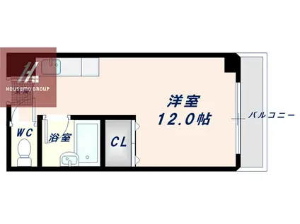 メゾン大和下小阪(ワンルーム/3階)の間取り写真