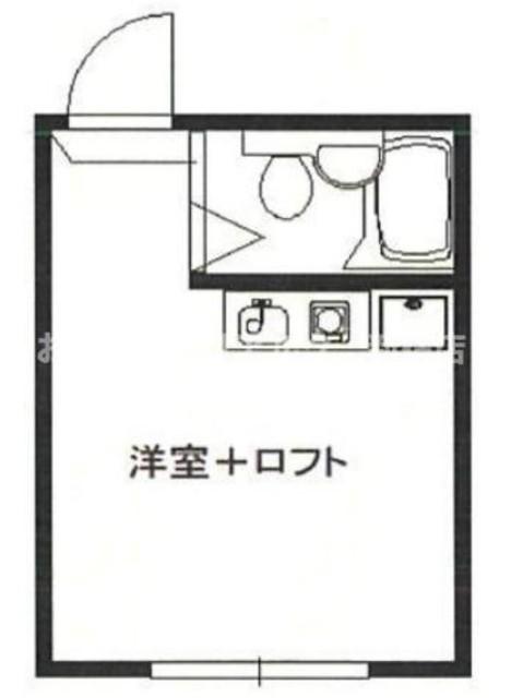 アーバンプレイス丸山II(ワンルーム/2階)の間取り写真