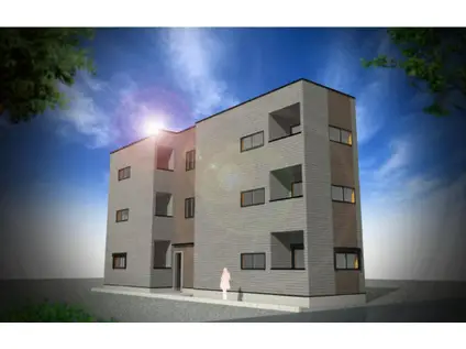 ハーモニーテラス椥辻西浦町(1DK/3階)の外観写真