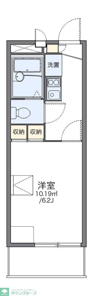 レオパレスエスペランサ(1K/3階)の間取り写真