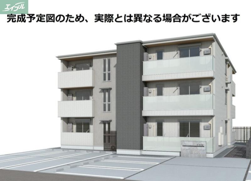 JR山陽本線 北長瀬駅 徒歩13分 新築(2LDK/3階)