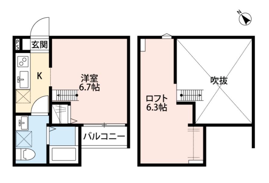 GROΒER BAUM(1K/1階)の間取り写真