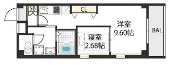 V-ルネサンス大塚町(1LDK/1階)の間取り写真