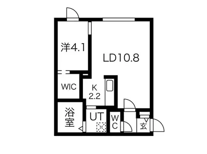 株式会社セナホーム企画(1LDK/5階)の間取り写真