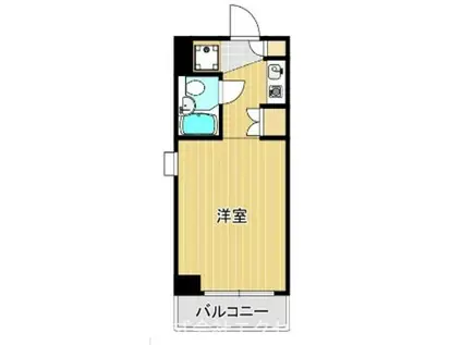 ダイホープラザ橋本Ⅲ(ワンルーム/2階)の間取り写真