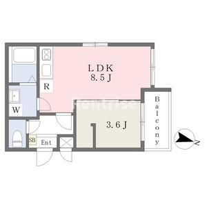 MOVE一宮(1LDK/3階)の間取り写真