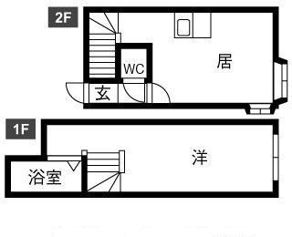 ソル・ドムス文京台(1LDK/2階)の間取り写真