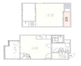 SONIX2015(1LDK/10階)の間取り写真