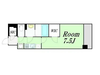 エスリード新大阪レジデンス(1K/9階)の間取り写真