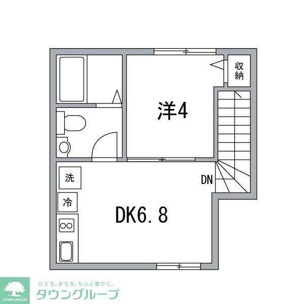 メゾン・ベテルギウス(1DK/3階)の間取り写真