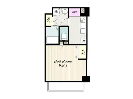 町田アネックス(1K/5階)の間取り写真