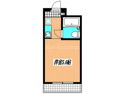 パレ・ドール吉祥寺(ワンルーム/1階)の間取り写真