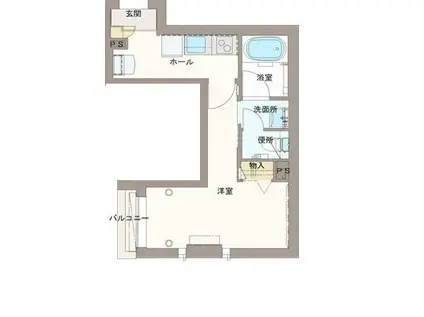 チャレンジ成増(1K/3階)の間取り写真