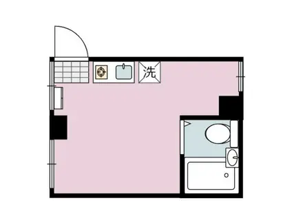 トギヒルズ(ワンルーム/3階)の間取り写真