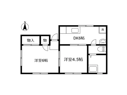 クレア.N(2DK/3階)の間取り写真