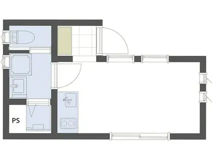 SIESTAVILLA上板橋SANDVALLEA(ワンルーム/1階)の間取り写真