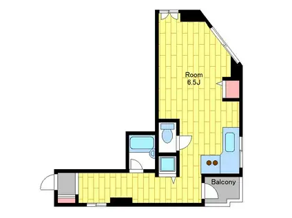 IL MIGL I ORE(ワンルーム/2階)の間取り写真