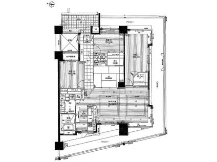 フローレンス丸之内(4LDK/13階)の間取り写真