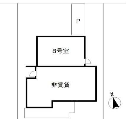 デュオメゾンアール(2LDK/1階)の間取り写真