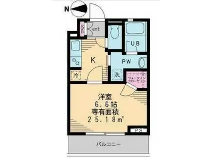 セレリーオ・ニッコー(1K/3階)の間取り写真