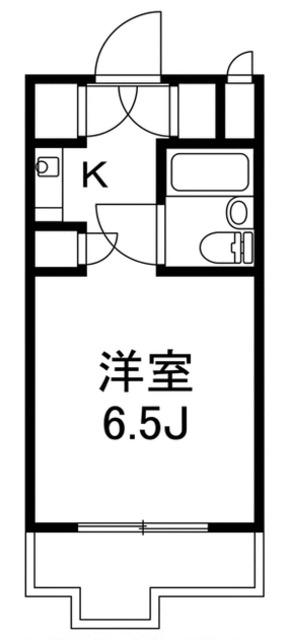 エトワール子安町(ワンルーム/4階)の間取り写真