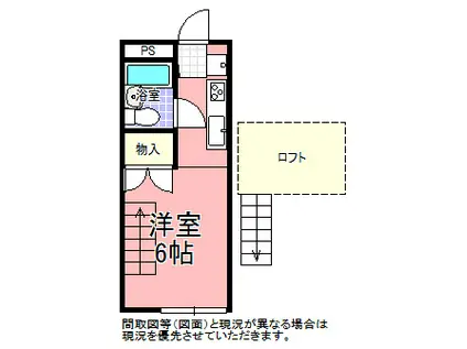アネックス青山(ワンルーム/1階)の間取り写真