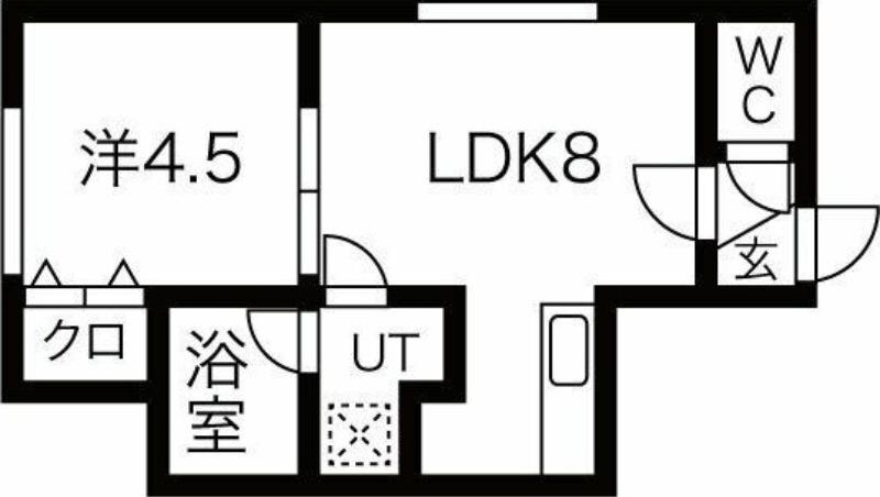 プラビス(1LDK/3階)の間取り写真
