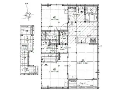 リーブルファイン松戸小金原(2LDK/2階)の間取り写真
