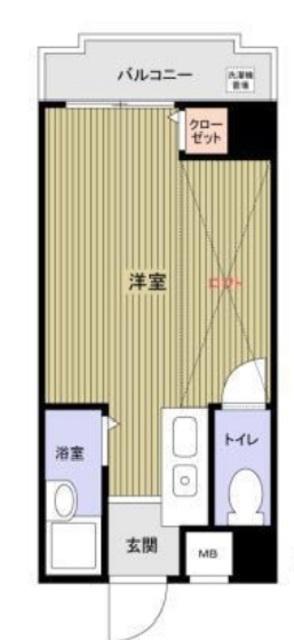 新大阪OMパレス(ワンルーム/4階)の間取り写真