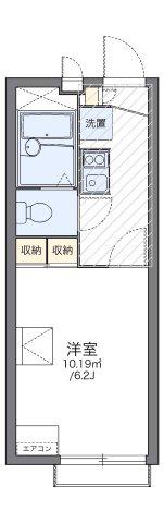 レオパレスTAKA イプシロン(1K/2階)の間取り写真
