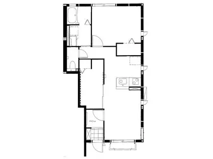 リアンルーチェ(1SLDK/1階)の間取り写真