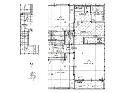 リーブルファイン松戸小金原(2LDK/2階)の間取り写真