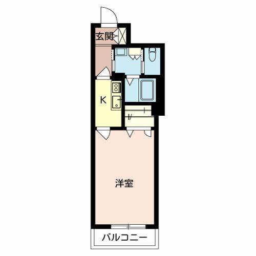 SHA MAISON LAPIS(1K/3階)の間取り写真