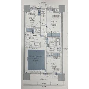 オープンレジデンシア名古屋駅太閤通(3LDK/6階)の間取り写真