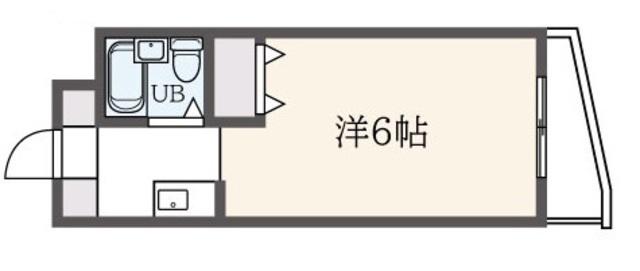 メゾン宮崎台(1K/2階)の間取り写真