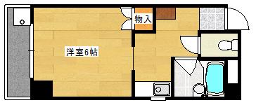 グレースメゾン観音(1K/3階)の間取り写真