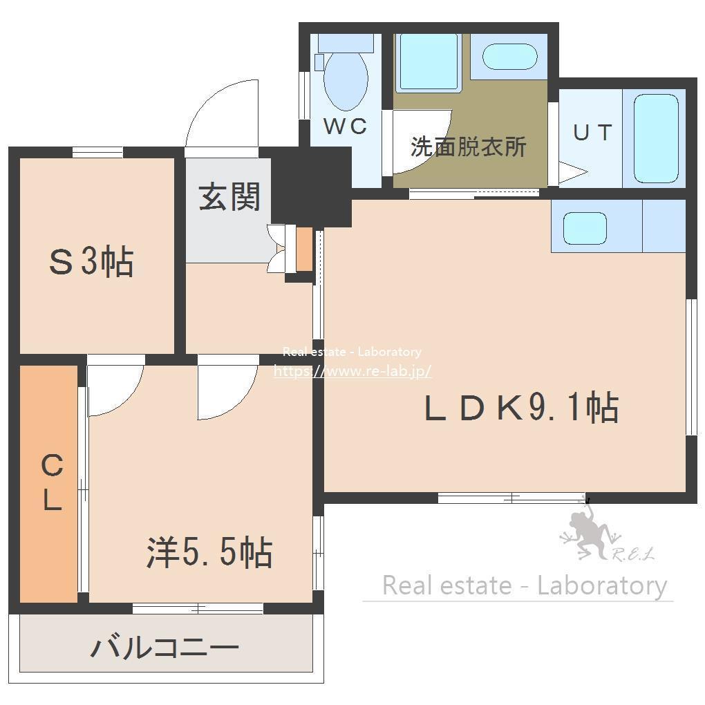 マトリックス(1SLDK/5階)の間取り写真
