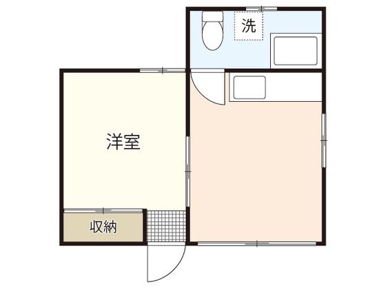 レジデンス西十日市(ワンルーム/5階)の間取り写真