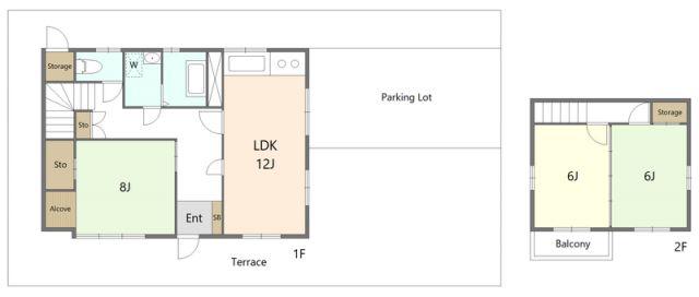 久喜戸建て(3LDK/1階)の間取り写真