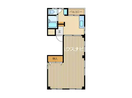 YTKビル(1K/3階)の間取り写真