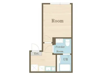 CELESTE(1K/3階)の間取り写真