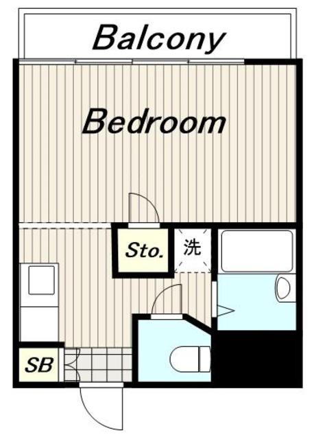J・K MANSION(1K/3階)の間取り写真