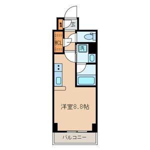 高円寺KYテラス(ワンルーム/5階)の間取り写真
