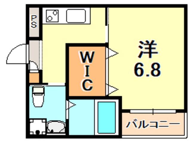 ARPEGGIO垂水(1K/1階)の間取り写真