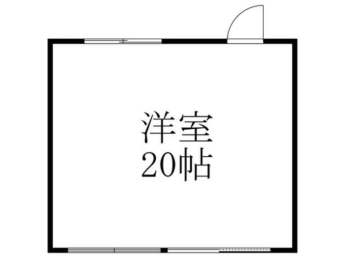 ロイヤルコーポ紫野I(ワンルーム/1階)の間取り写真