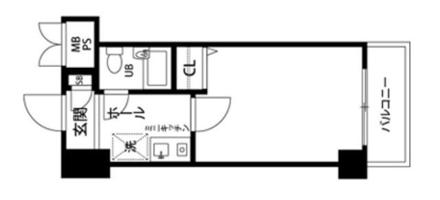 ダイホープラザ駒込(1K/3階)の間取り写真