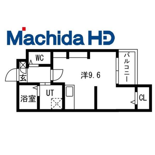 九間町シーエム・サンク(ワンルーム/1階)の間取り写真