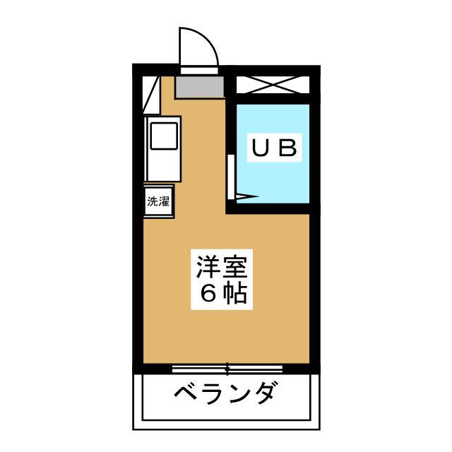 Cウイニングプラザ(ワンルーム/3階)の間取り写真