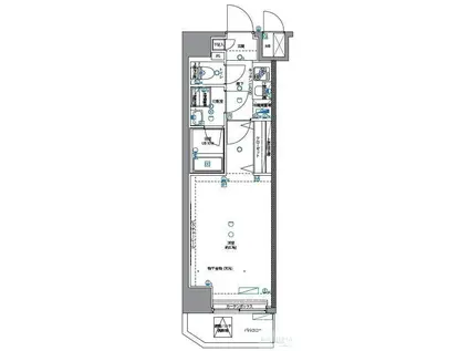 パティーナ武蔵関(1K/5階)の間取り写真